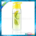 Tritan Portable Fruit Infuser Water Bottle logo custom